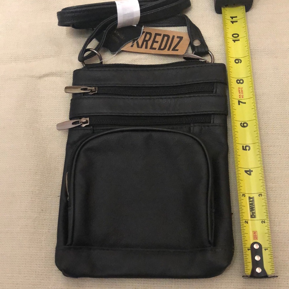 Krediz genuine leather cross body bag